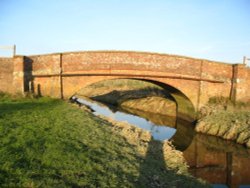 Bridge near Litlington, East Sussex Wallpaper