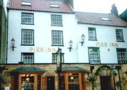 Pier Inn - West Side in Whitby, North Yorkshire Wallpaper