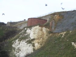 Section of Newhaven Fort, Newhaven, East Sussex Wallpaper