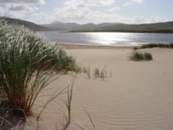 A picture of Sandwood Loch