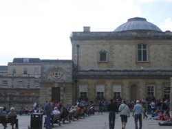 Roman Bath in Bath, Somerset Wallpaper