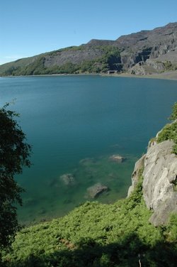 Just east of Llanberis