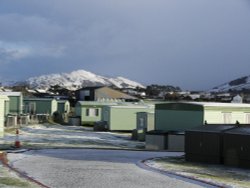 A WINTERS DAY AT PENTLLYN CARAVAN PARK NOVEMBER 2005 Wallpaper