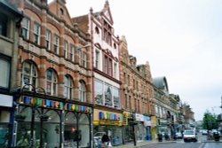 High Street in Leicester - June 2005