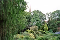 Castle Gardens in Leicester - June 2005 Wallpaper