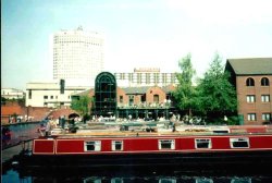 Gaz Street Basin in Birmingham Wallpaper