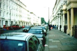 London, Pimlico, Belgrave Road - Sept 1996 Wallpaper