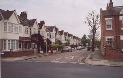 Creighton road. Ealing, London Wallpaper