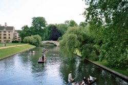 River Cam in Cambridge Wallpaper