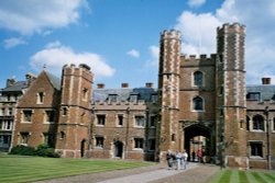 St John's College in Cambridge Wallpaper