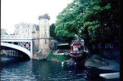 River Ouse and Lendal Bar in York Wallpaper