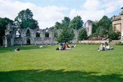 St Mary`s Abbey in York Wallpaper