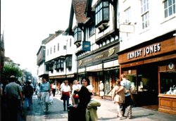 High Street in Canterbury, Kent Wallpaper