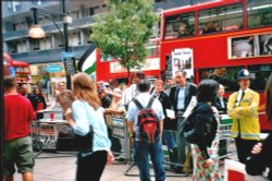 London - Oxford Street, May 2004 Wallpaper