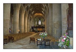 Tewkesbury Abbey, Gloucestershire Wallpaper