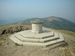 The Malvern Beacon sits atop the Malvern Hills in Worcestershire. Wallpaper