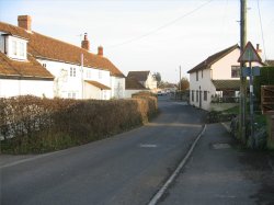 Chapel Road, Pawlett, Somerset. Wallpaper