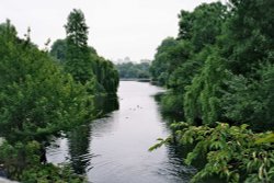 London - St James`s Park, June 2005 Wallpaper