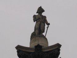 Nelsons Column at Trafalgar Square, London Wallpaper