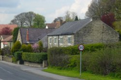 Beautiful old cottage at the bottom of keresforth hill entering gilroyd. Barnsley, South Yorkshire Wallpaper