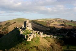 Corfe Castle, Dorset Wallpaper