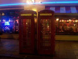 Famous London Phone Booths Wallpaper