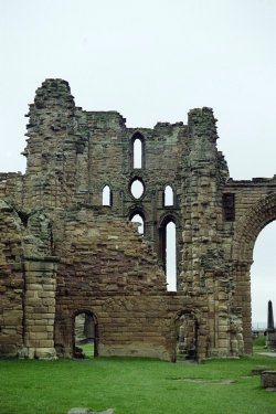 Tynemouth Castle in England