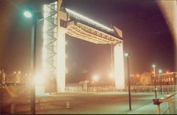 the tidal barrier, Hull, East Yorks Wallpaper