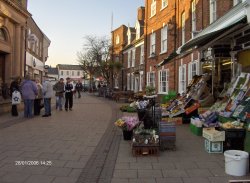 Centre of Beccles, Suffolk. Wallpaper