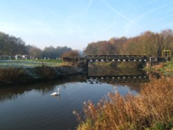 Newbridge, Weaver Valley, near Winsford, Cheshire Wallpaper