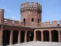 The roof of Tattershall Castle, Tattershall, Lincolnshire Wallpaper