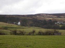 A view of Darwen Moor from the top of Whitehall Park, Darwen, Lancashire. Wallpaper