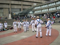 Morris dancers in Birmingham, West Midlands