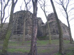 Pontefract Castle, West Yorkshire Wallpaper