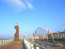 Blackpool January 2006 South Shore new prom completed Wallpaper