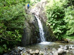 Water Fall at Honister Pass, The Lake District, Cumbria 2005. Wallpaper