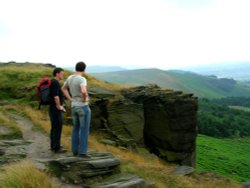 Stannage Edge, Peak District  July 2005 Wallpaper