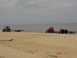 Beach at Caister Norfolk Wallpaper