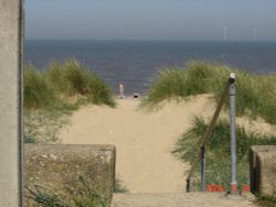 Beach at Caister, Norfolk Wallpaper