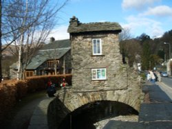 The Old Bridge House, Ambleside, The Lake District, Cumbria. Wallpaper