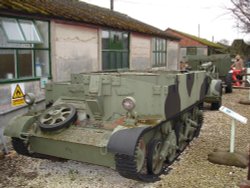 A Bren Gun Carrier, Eden Camp, Malton, North Yorkshire. Wallpaper