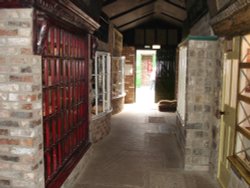 The Street At War, Hut 7, Eden Camp, Malton, North Yorkshire. Wallpaper