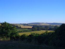 Carisbrooke Castle view