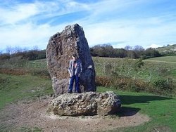 The Longstone, Mottistone, Isle of Wight Wallpaper