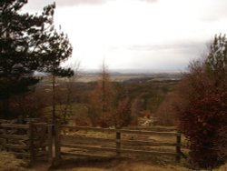 A view from Rivington Pike, Rivington, Lancashire. 03/03/06 Wallpaper