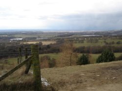 A view of Rivington Pike, Rivington, Lancashire. 03/03/06 Wallpaper