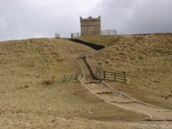 Rivington Pike, Rivington, Lancashire. 03/03/06 Wallpaper