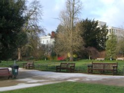 Jephson Gardens, Leamington Spa, Warwickshire Wallpaper