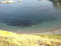 A view of the sea at Durdle Door Wallpaper