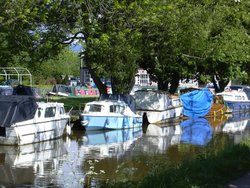 Marple canal junction Wallpaper